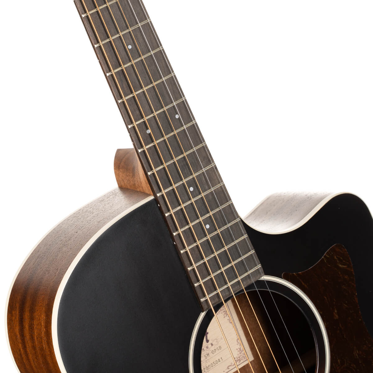 Cort GA1E Grand Auditorium Acoustic Electric Guitar Open Pore Sunburst