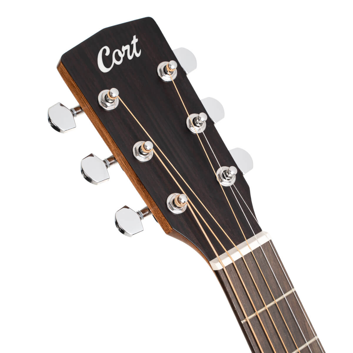 Cort GA1E Grand Auditorium Acoustic Electric Guitar Open Pore Sunburst