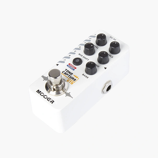 MOOER TONE CAPTURE GTR Guitar Tone Capture EQ Pedal