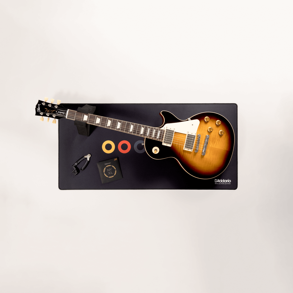 D’Addario Premium String Change Mat – Black