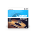 D’Addario EJ40 Silk & Steel Acoustic Guitar Strings – Light – 11–47