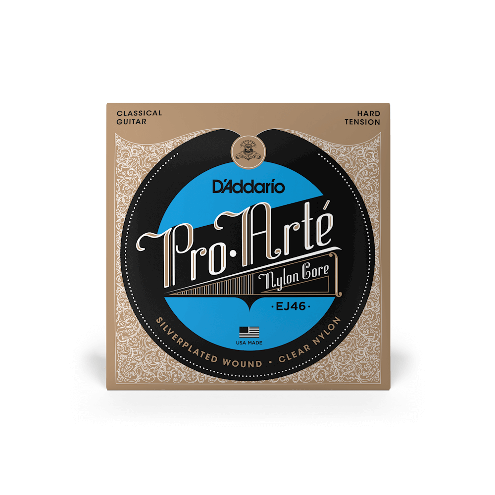 D’Addario EJ46 Pro-Arté Nylon Classical Guitar Strings – Hard Tension