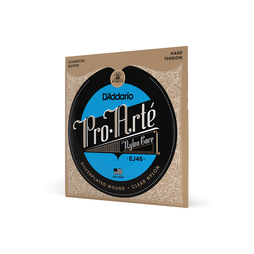 D’Addario EJ46 Pro-Arté Nylon Classical Guitar Strings – Hard Tension