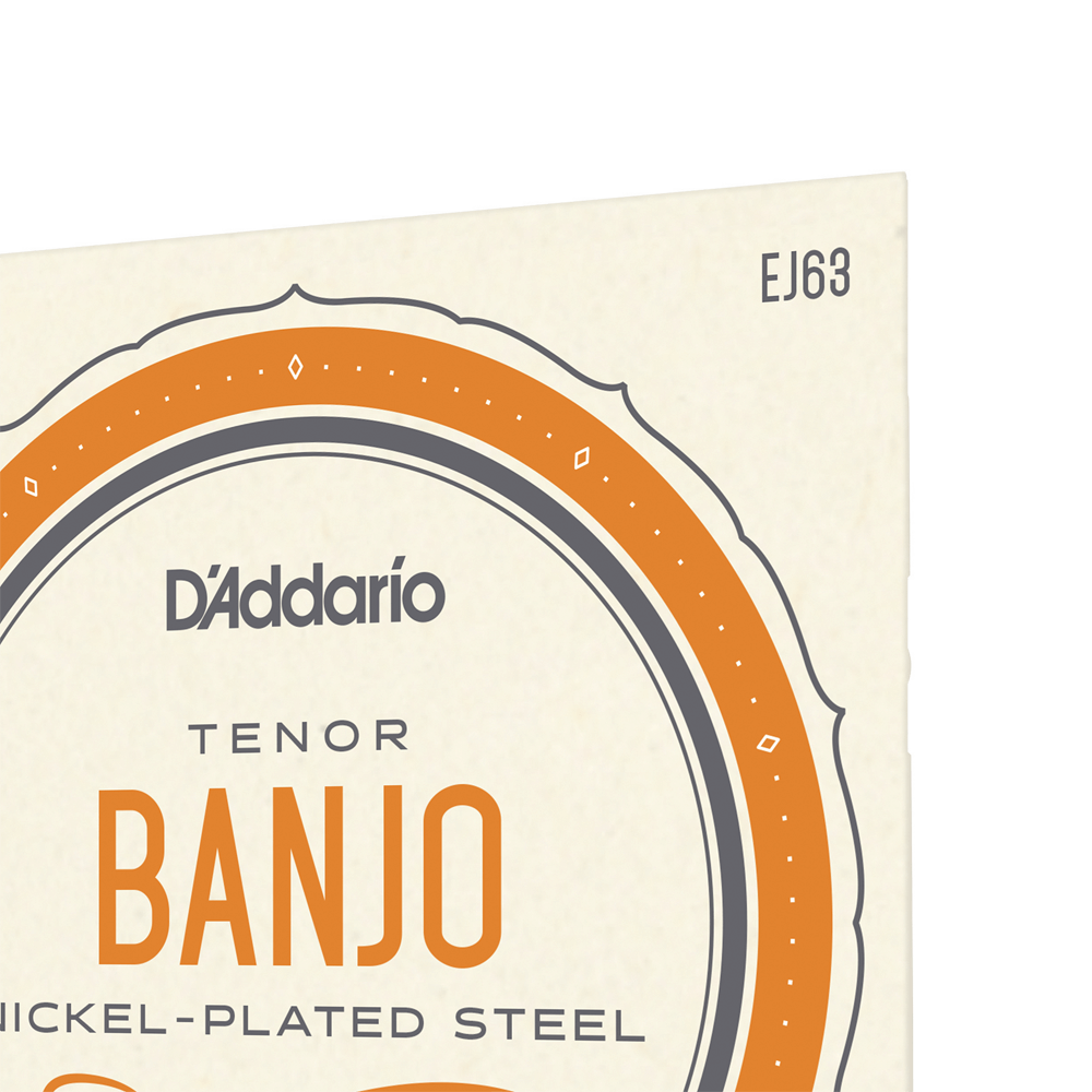 D’Addario EJ63 Tenor Banjo Strings – Nickel Wound – 09–30
