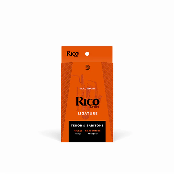 Rico by D'Addario Ligature for Alto Saxophone - Nickel Plated