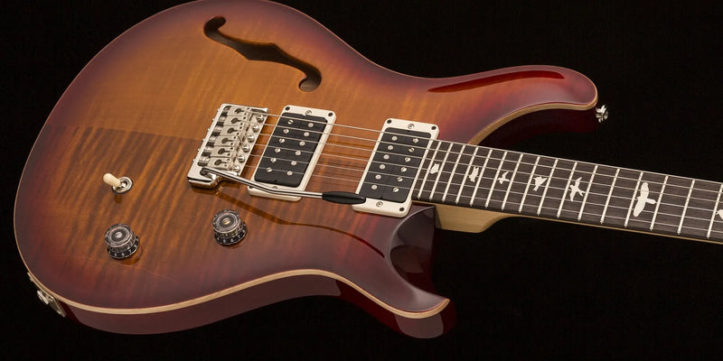 PRS BOLT-ON CE24 SEMI-HOLLOW - DARK CHERRY SUNBURST