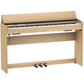 Roland F701 Digital Piano - Light Oak