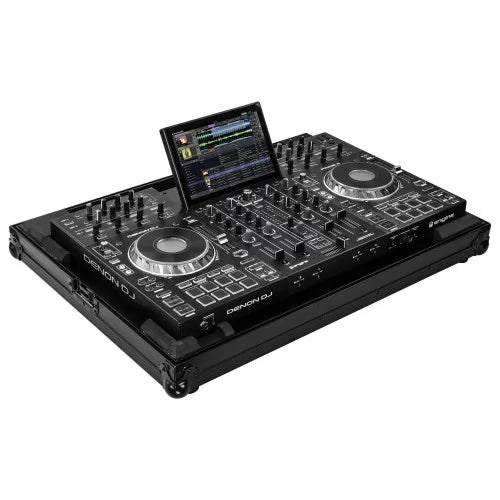 Denon Prime 4 / 4+ Black Low Profile Flight Case