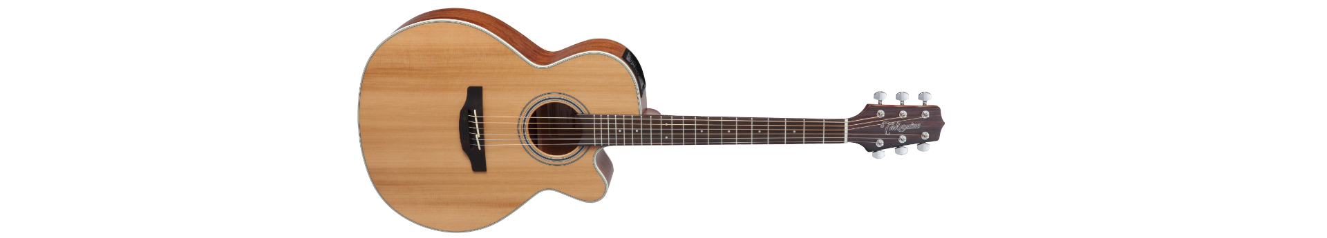 Takamine GN20CE-NS Solid Cedar Top Acoustic-Electric Guitar – Natural Satin Finish