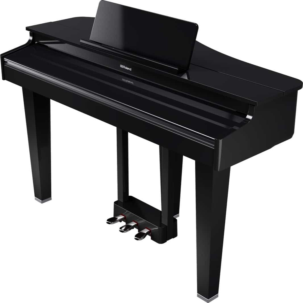 Roland GP-3 Digital Grand Piano with Bench – Polished Ebony