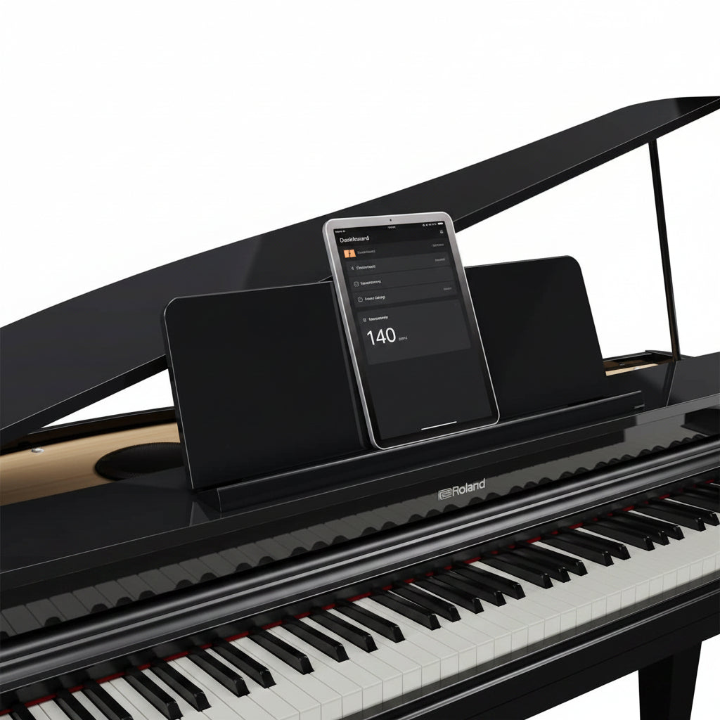 Roland GP-3 Digital Grand Piano with Bench – Polished Ebony