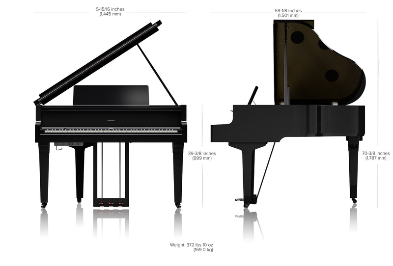 ROLAND GP-9 LUXURY DIGITAL GRAND PIANO