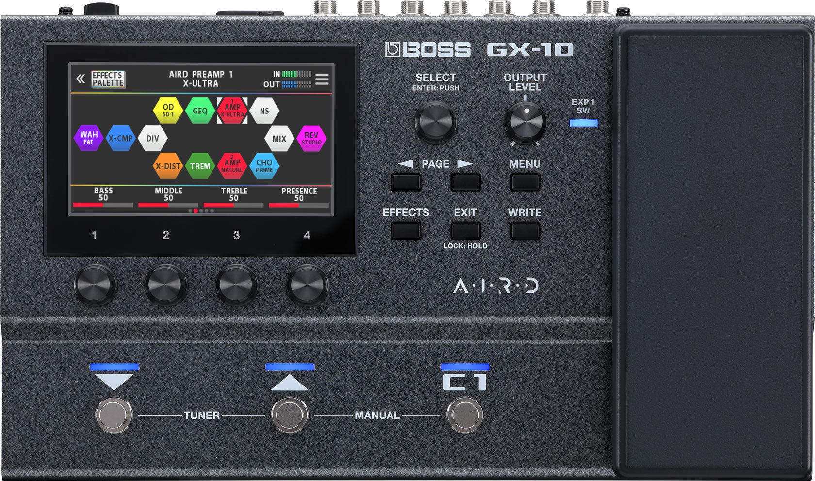 BOSS GX-10 Guitar & Bass Multi-Effects Processor