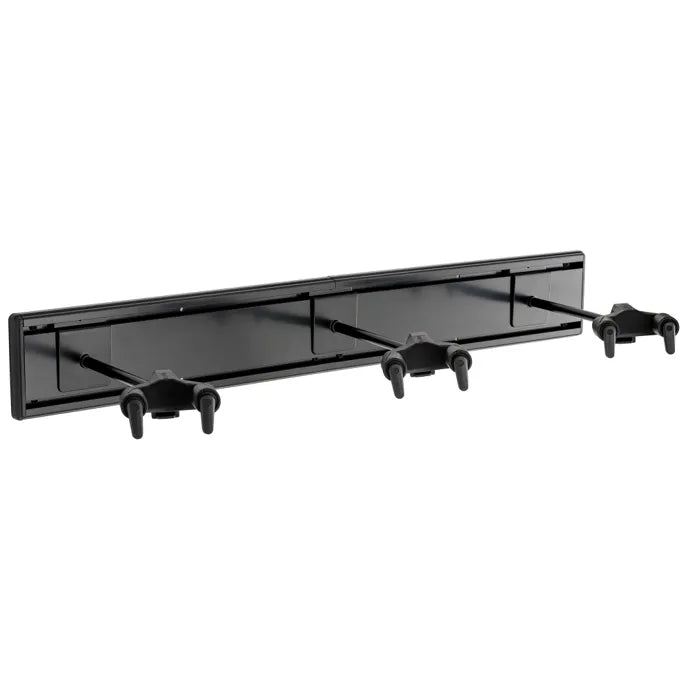 Hercules GSP403SB 3-Guitar Wall Rack with Auto Grip System