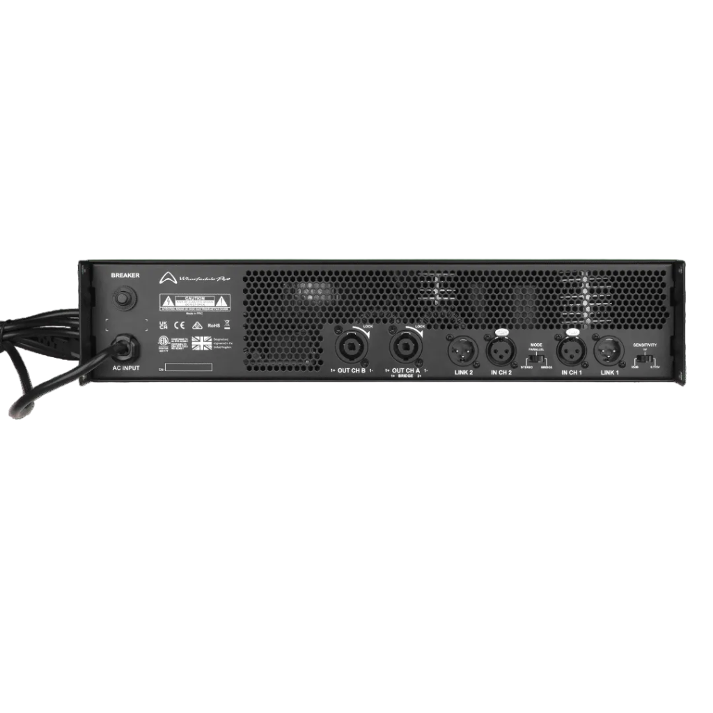 DR6000 2-Channel Class D Power Amplifier