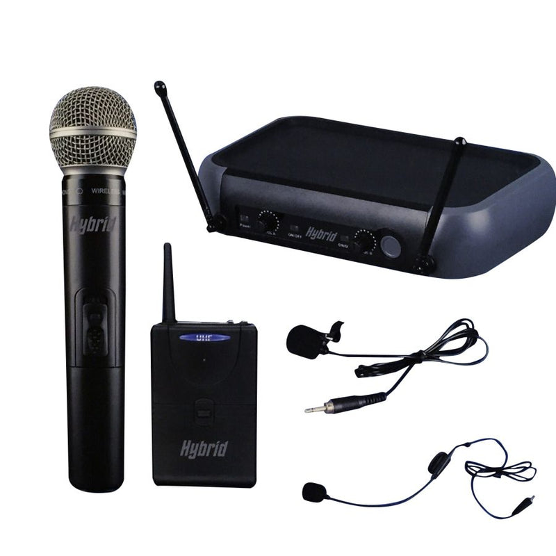 HYBRID DUAL MINI U-DF HANDHELD/BELTPACK MICROPHONE