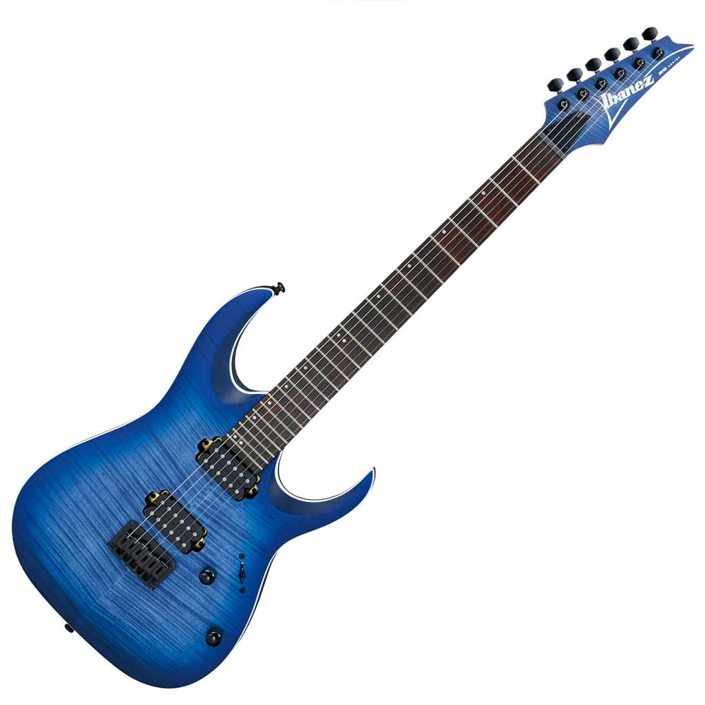 Ibanez RGA42FM Electric Guitar – Blue Lagoon Burst Flat / Dragon Eye Burst Flat / Transparent Gray Flat