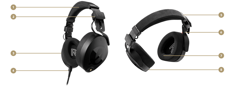 RODE NTH-100 PROFESSIONAL OVER-EAR HEADPHONES
