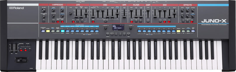 ROLAND PRO JUNO-X PROGRAMMABLE PLOYPHONIC SYNTHESIZER