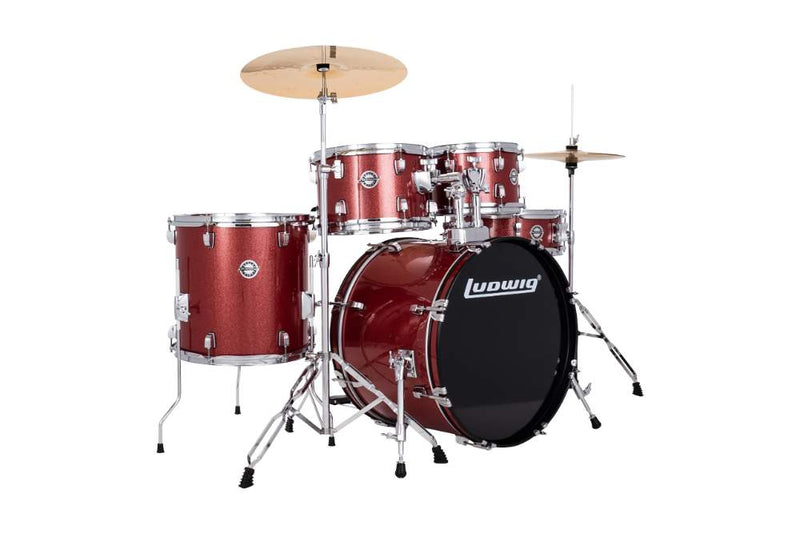 Ludwig Accent Fuse 5-Piece Sparkle Drum Kit