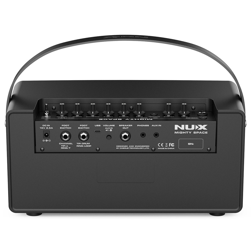 NUX MIGHTY SPACE RECHARGEABLE  WIRELESS GUITAR/BASS AMPLIFIER