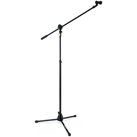 Hercules MS632B Plus EZ Grip Tripod Microphone Stand Boom