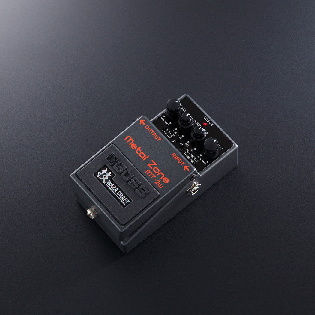 Boss MT-2W Metal Zone Waza Craft Distortion Effects Pedal