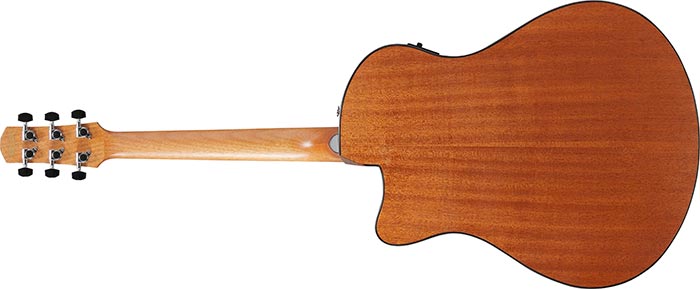 Ibanez AAM50CE-OPN Electro-Acoustic Guitar – Solid Sitka Spruce Top with Preamp