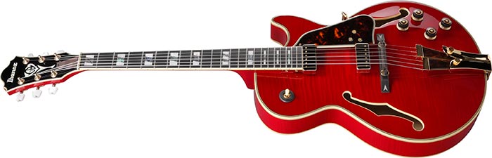 Ibanez GB10SEFM Hollow Body Electric Guitar – Sapphire Red (SRR)