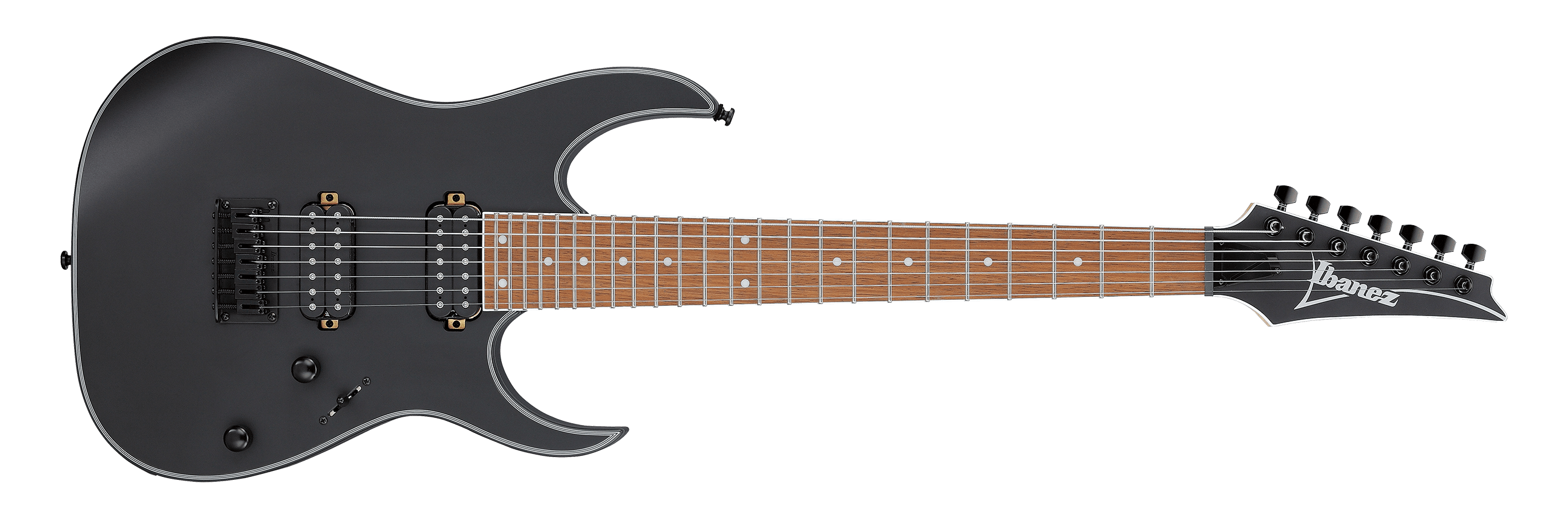 Ibanez RG7421EX-BKF 7-String Electric Guitar – Wizard II Neck, Quantum Pickups