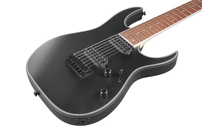 Ibanez RG7421EX-BKF 7-String Electric Guitar – Wizard II Neck