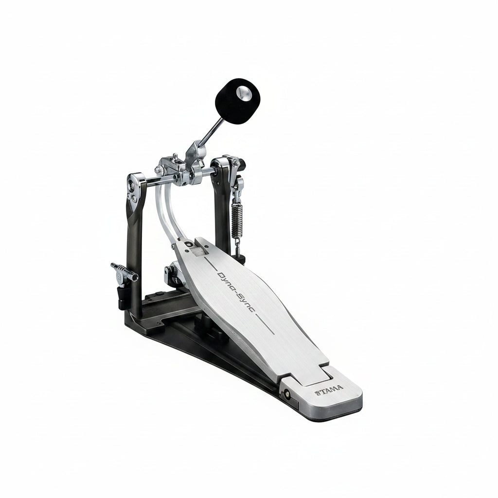 Tama Dyna-Sync Direct-Drive Single Bass Drum Pedal - Black / Silver