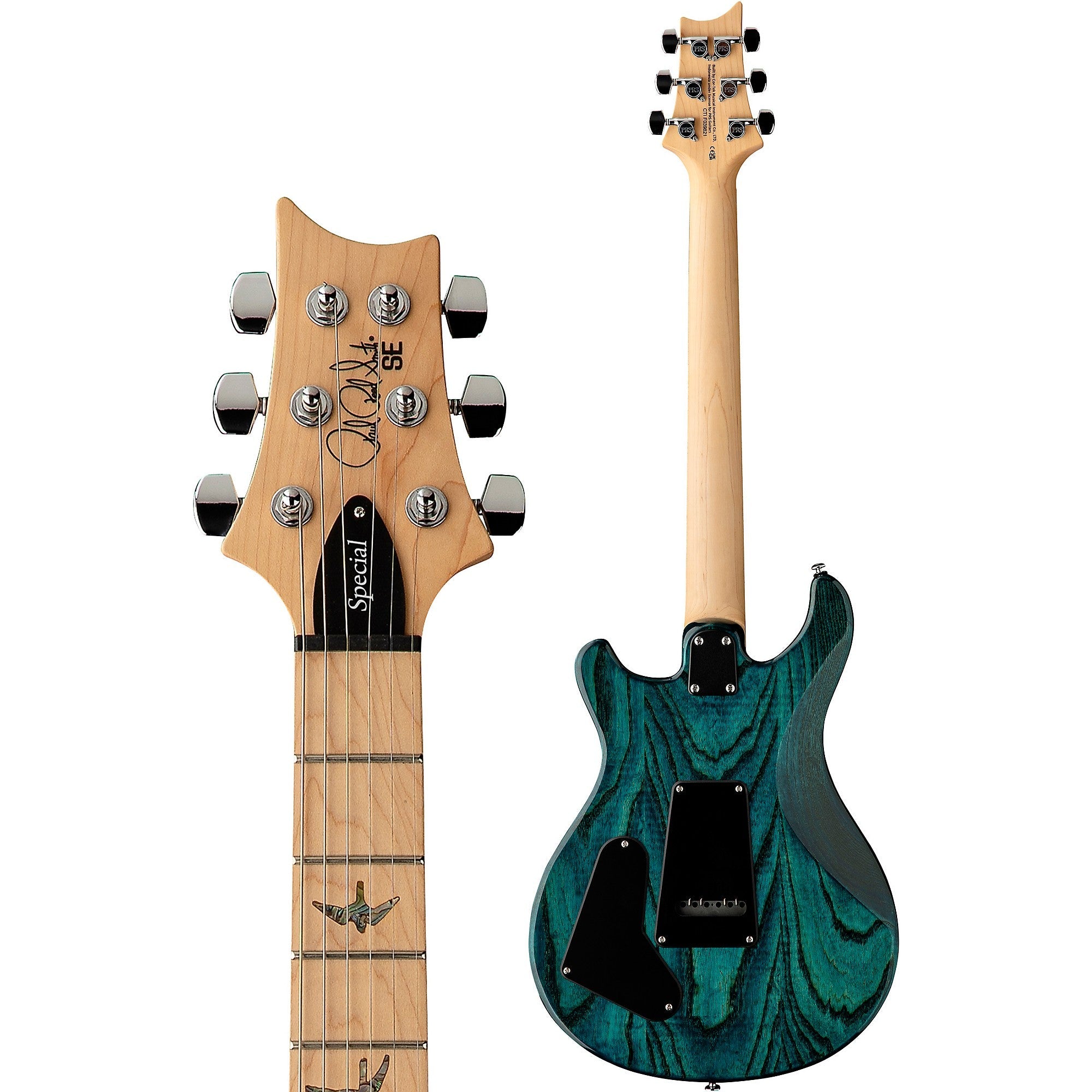 PRS SE Swamp Ash Special Iris Blue Electric Guitar | Music
