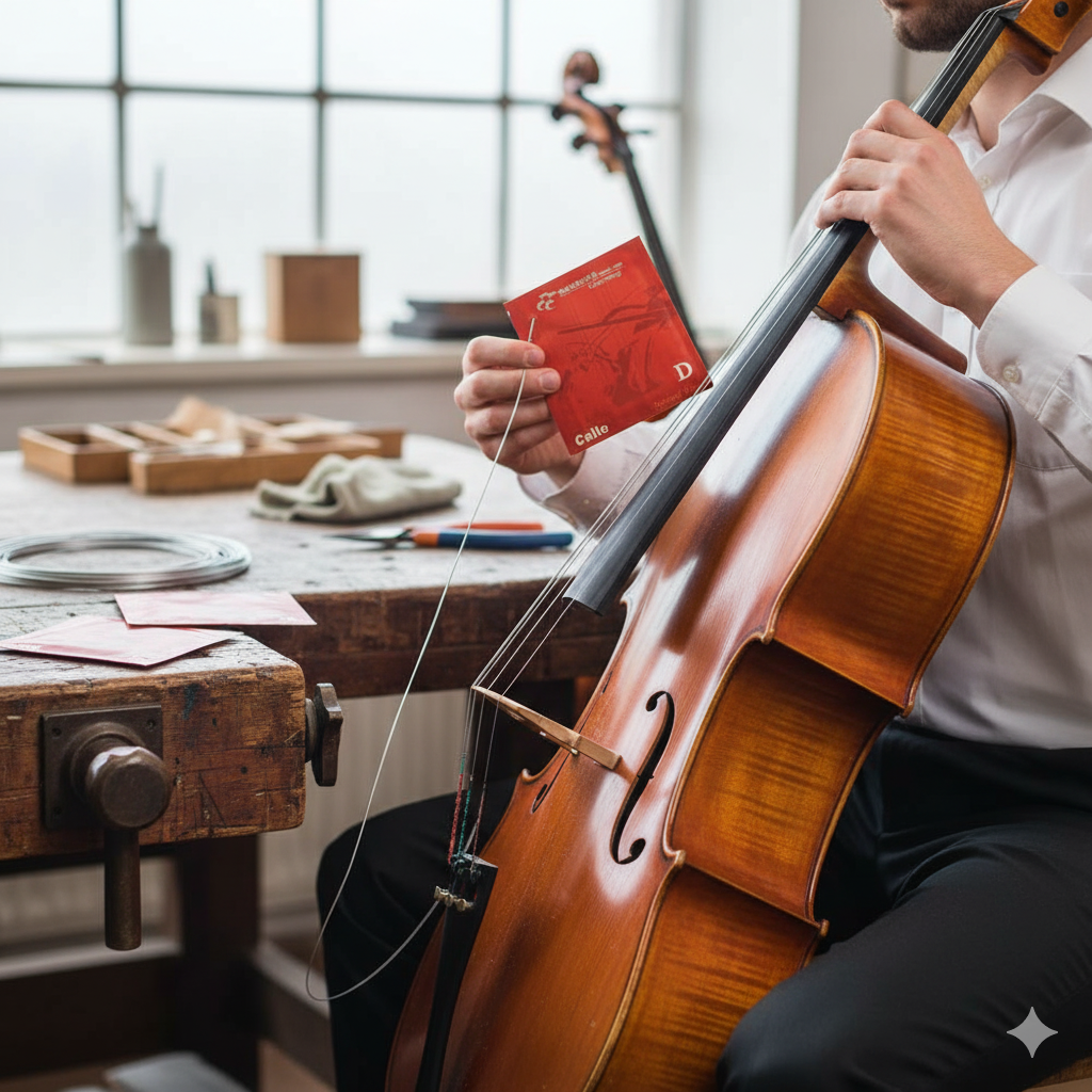 Sandner Cello String Set – 1/4 Size