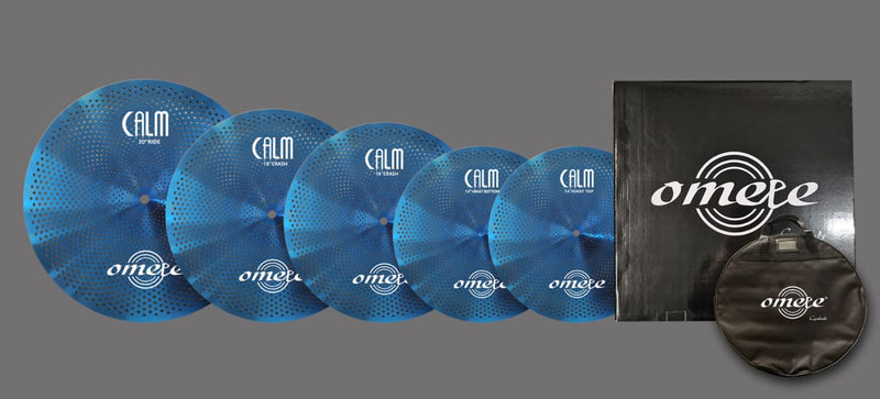 Omete Calm Series Low Volume Cymbal Set