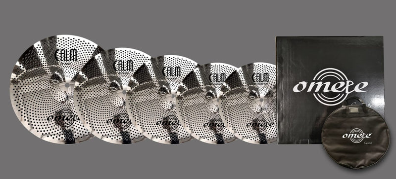 Omete Calm Series Low Volume Cymbal Set