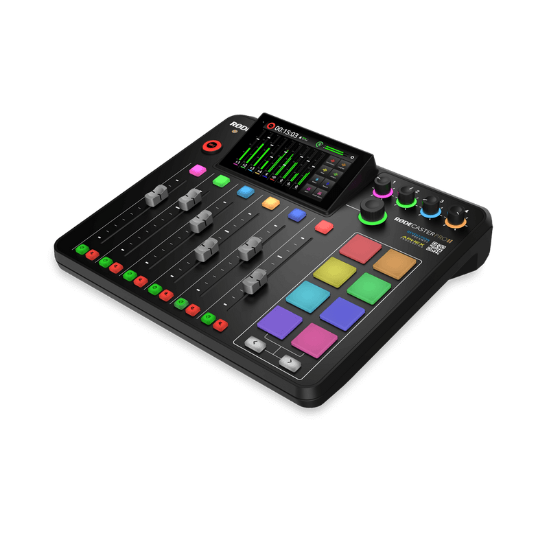 RODE RØDECASTER PRO II INTERGRATED AUDIO PRODUCTION STUDIO CONSOLE