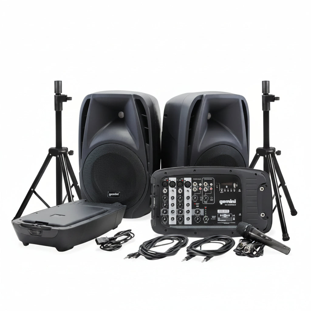 Gemini ES-210MXBLU Portable Speaker