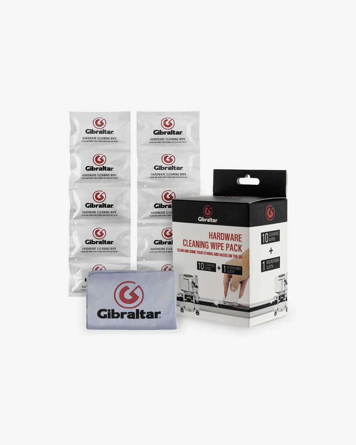 Gibraltar SC-HCW10 Hardware Cleaning Wipes - 10 Pack