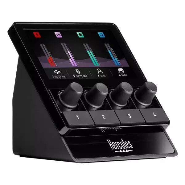 Hercules Stream 100 – Intuitive Audio Controller for Livestreaming