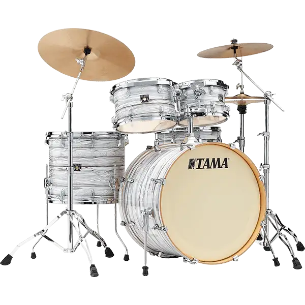 Tama Superstar Classic CK52KRS-ICA 5-Piece Drum Kit - Ice Ash Wrap