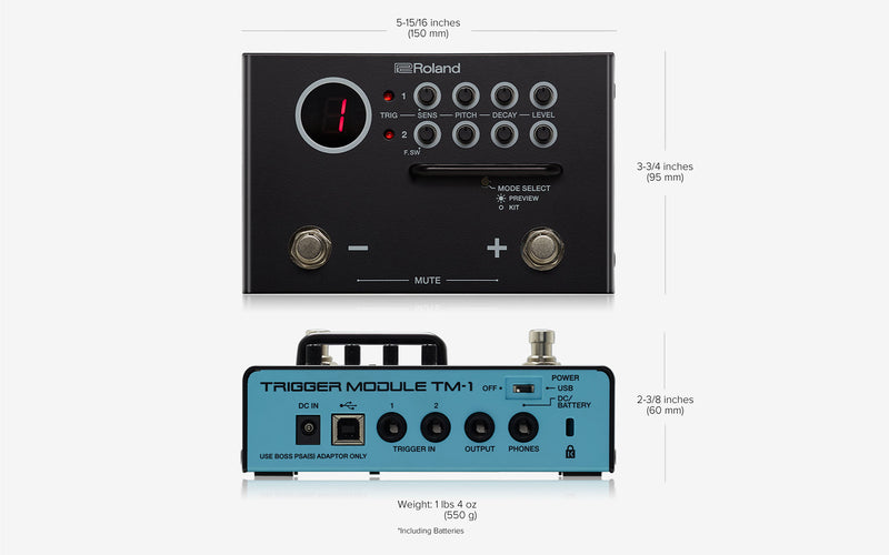 ROLAND TM-1 TRIGGER MODULE