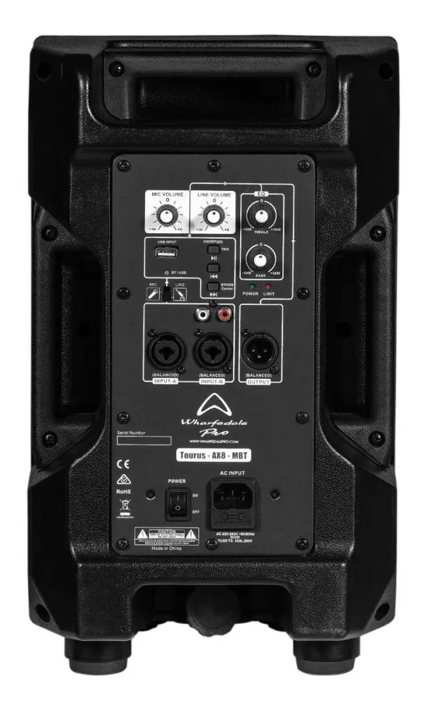 Wharfedale Tourus AX8-MBT - 8" Bi-Amplified Active Loudspeaker