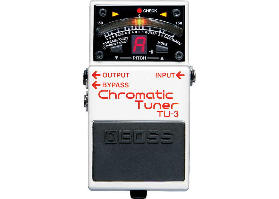 Boss TU-3 Chromatic Tuner Effects Pedal