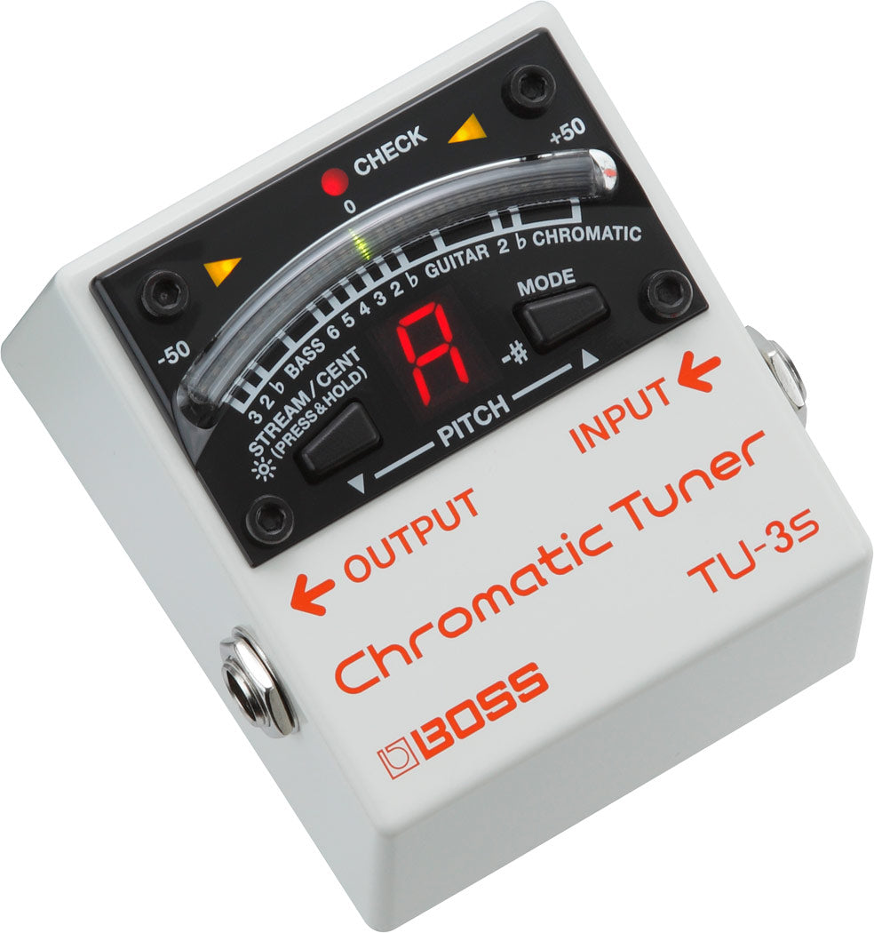 Boss TU-3S Chromatic Tuner Guitar Effects Pedal