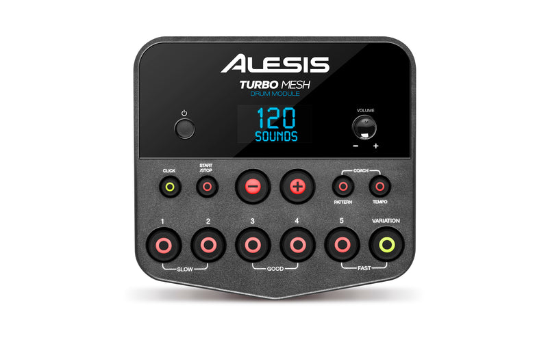 Alesis Turbo Mesh 7pc Electronic Drum Kit With Mesh Heads