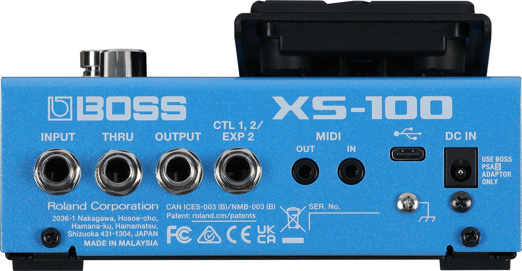Boss XS-100 Poly Shifter Effects Pedal