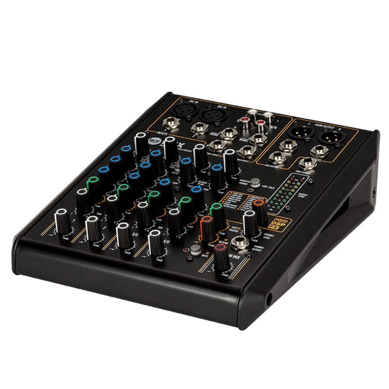 RCF F6X 6 CHANNEL MIXING CONSOLE WITH MULTI-FX