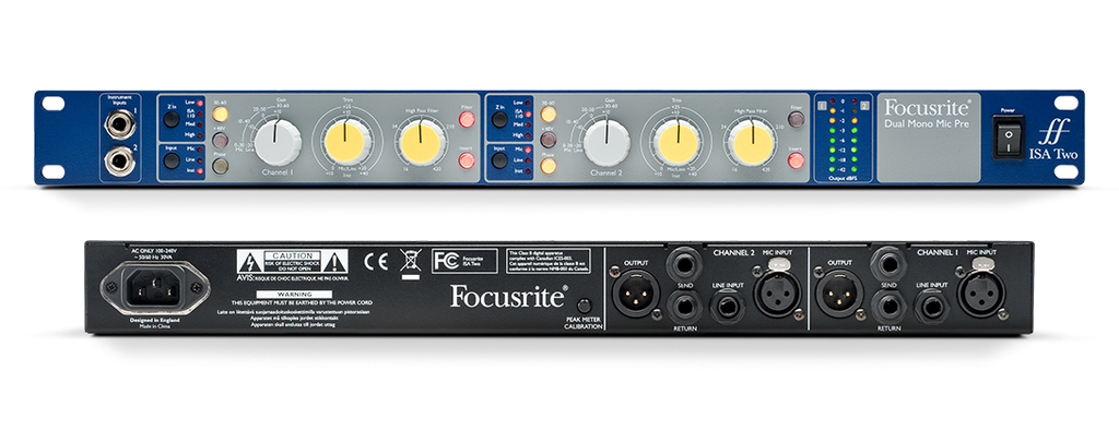 FOCUSRITE ISA TWO PREAMP