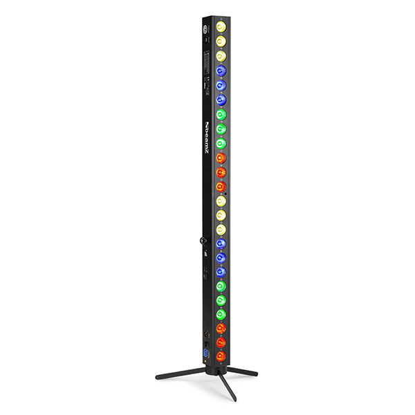 BEAMZ BBB243 BATTERY POWERED LED BAR 24X 3W RGB